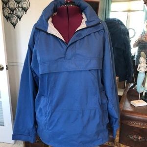Never worn men's Gap windbreaker jacket w/hood XXL